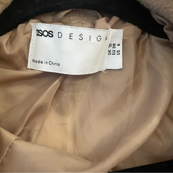 Asos faux fur coat (oversized) - Picture 3 of 3